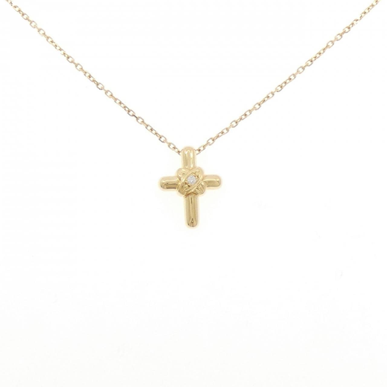 ミキモト ダイヤモンド ネックレス 0.01CT