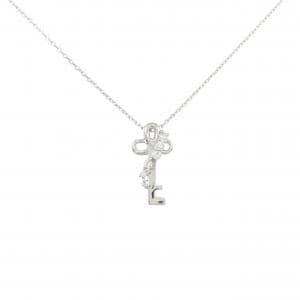 PT900/PT850 キー ダイヤモンド ネックレス 0.10CT