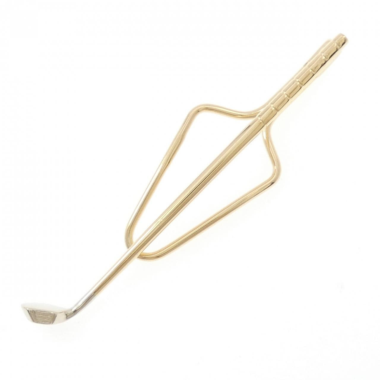 TIFFANY 750YG/750WG tie clip