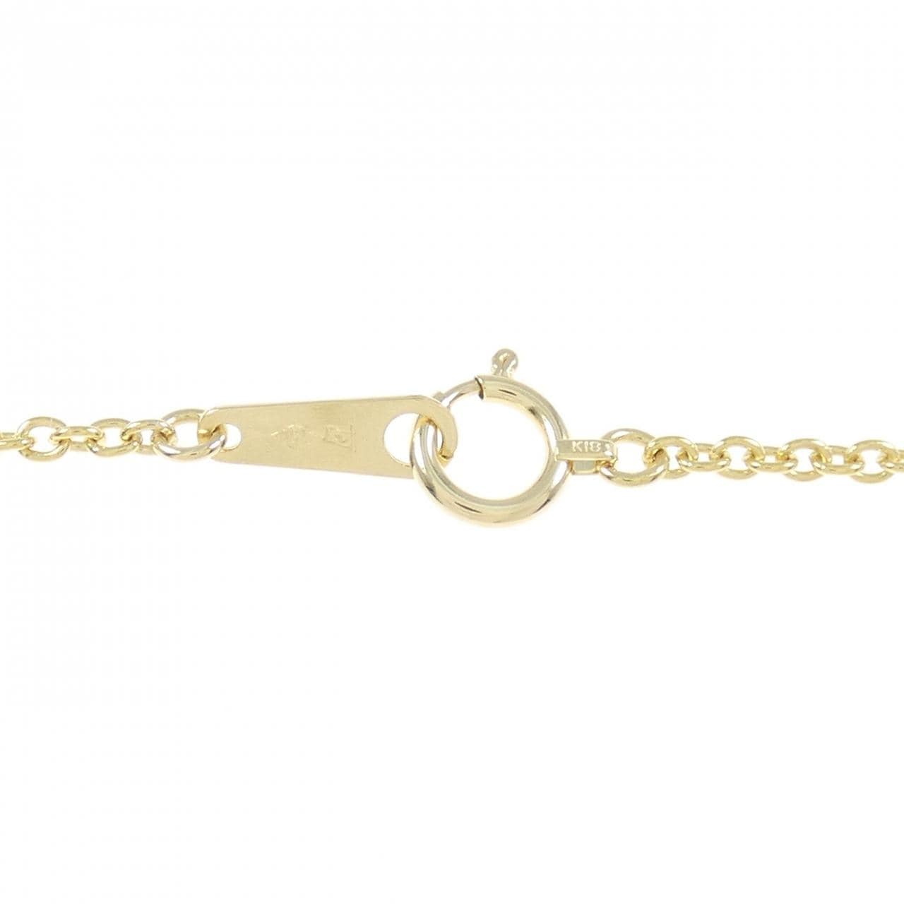 K18YG ダイヤモンド ネックレス 0.70CT