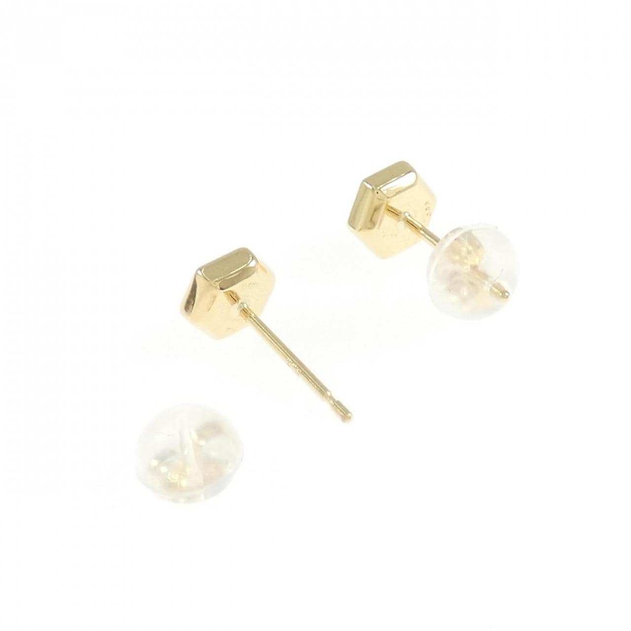 【リメイク】K18YG ダイヤモンド ピアス 0.16CT