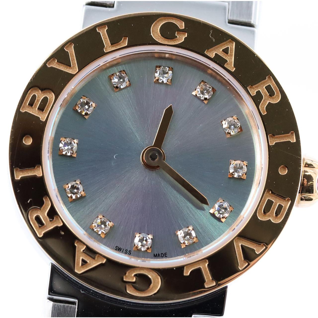 【新品】ブルガリ ブルガリブルガリ PGコンビ･12P BBP23SG SSxPG クォーツ