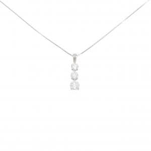 トリロジー ダイヤモンド ネックレス 0.70CT