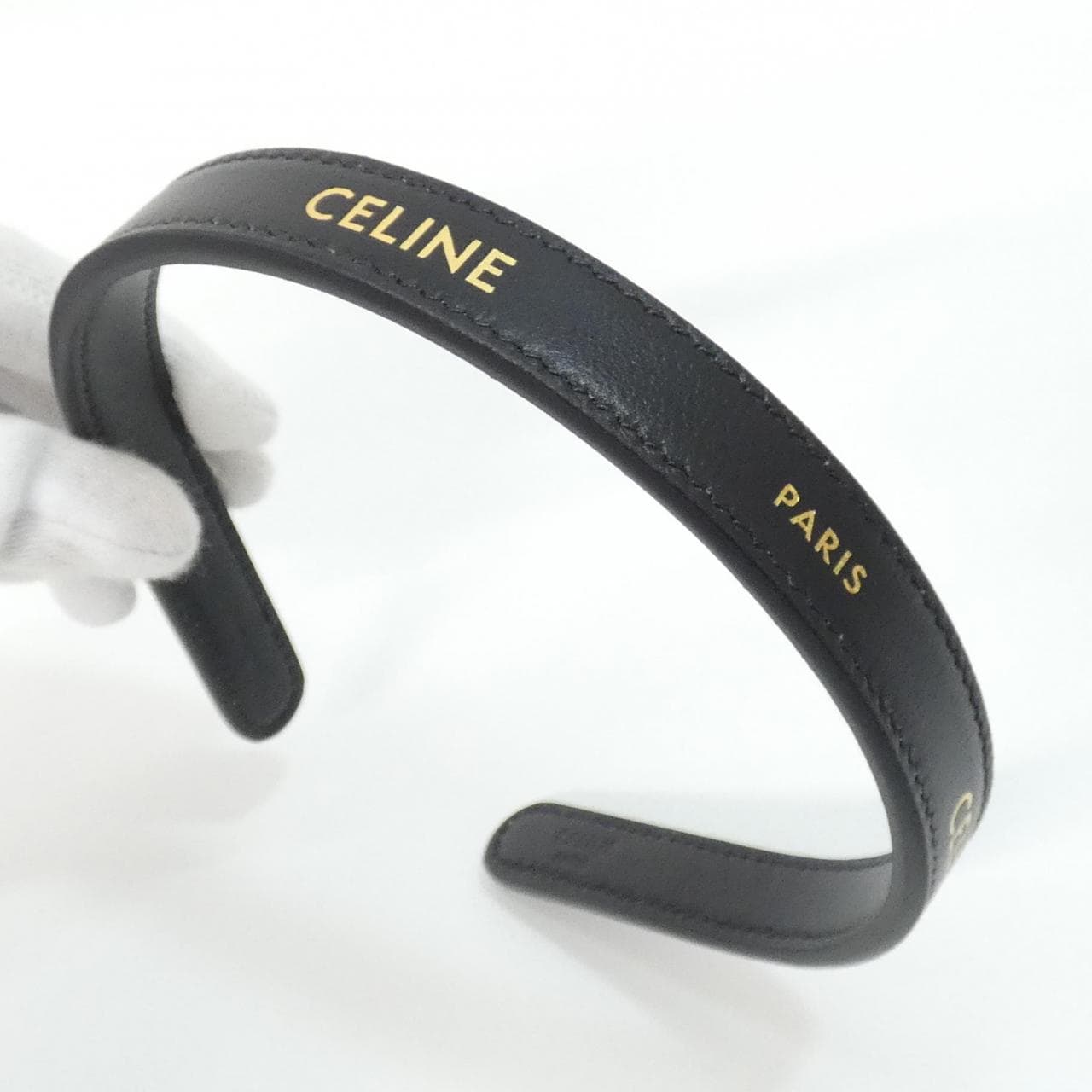 【新品】セリーヌ CELINE PARIS THIN HEADBAND B104C2L87 カチューシャ