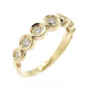K18YG ダイヤモンド リング 0.13CT