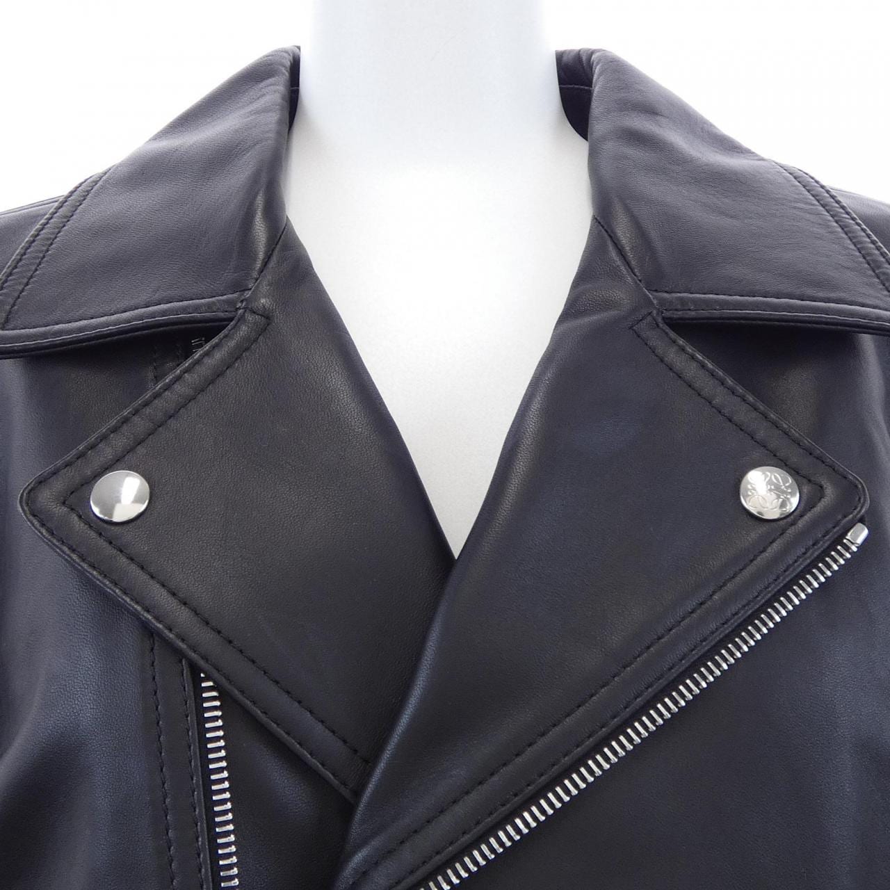 ロエベ LOEWE S359Y19L31 レザーライダースジャケット