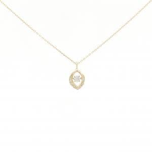 K10YG ダイヤモンド ネックレス 0.09CT