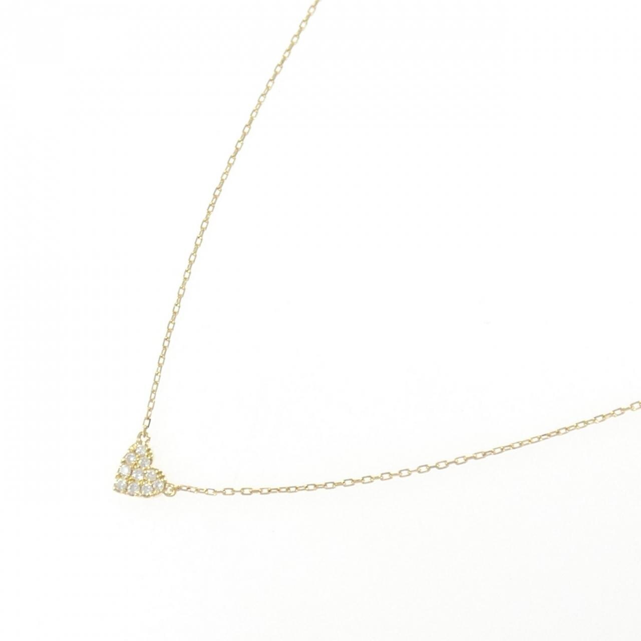 アーカー ハートパヴェ ネックレス 0.05CT
