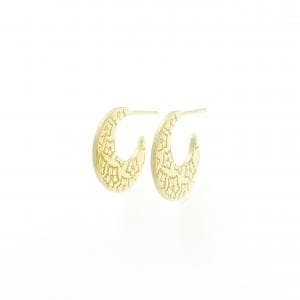 750YG フラワー ピアス