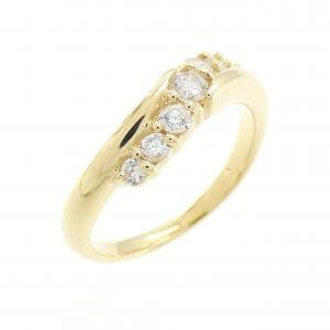 K18YG ダイヤモンド リング 0.33CT