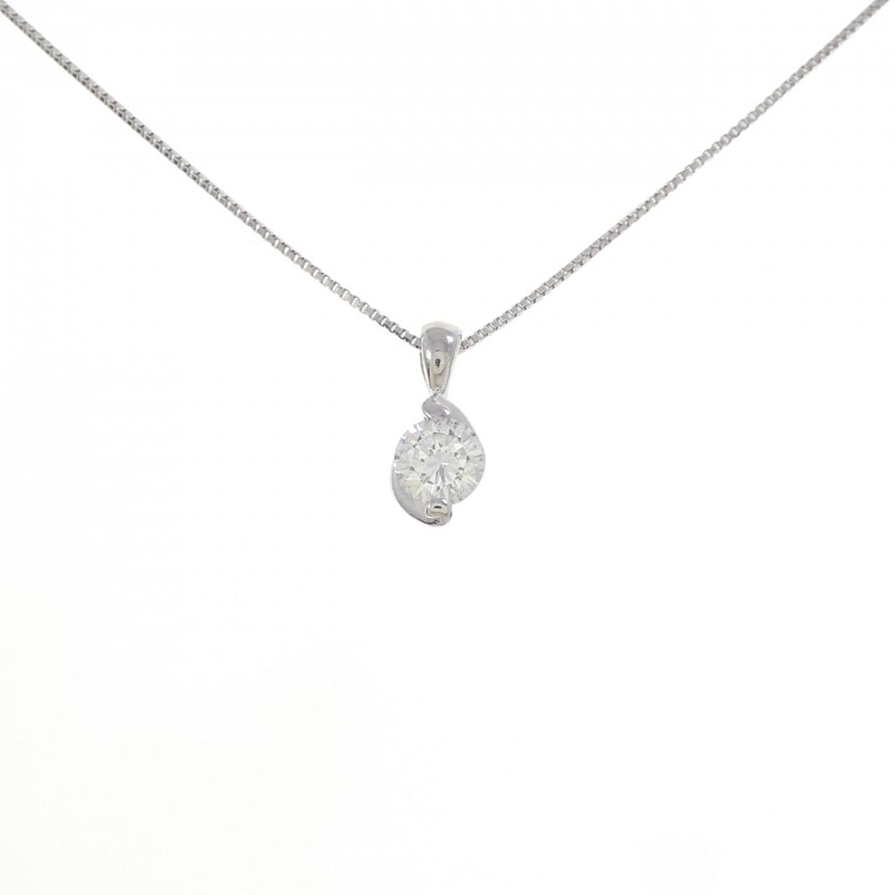 PT900/PT850 ダイヤモンド ネックレス 0.328CT