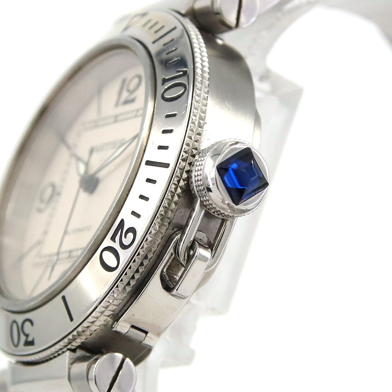 【ノーメンテナンス特価】カルティエ パシャシータイマー W31080M7 SS 自動巻