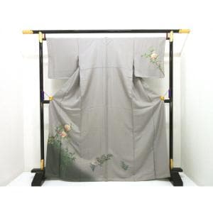 【未使用品】訪問着　友禅金彩加工　ボカシ染