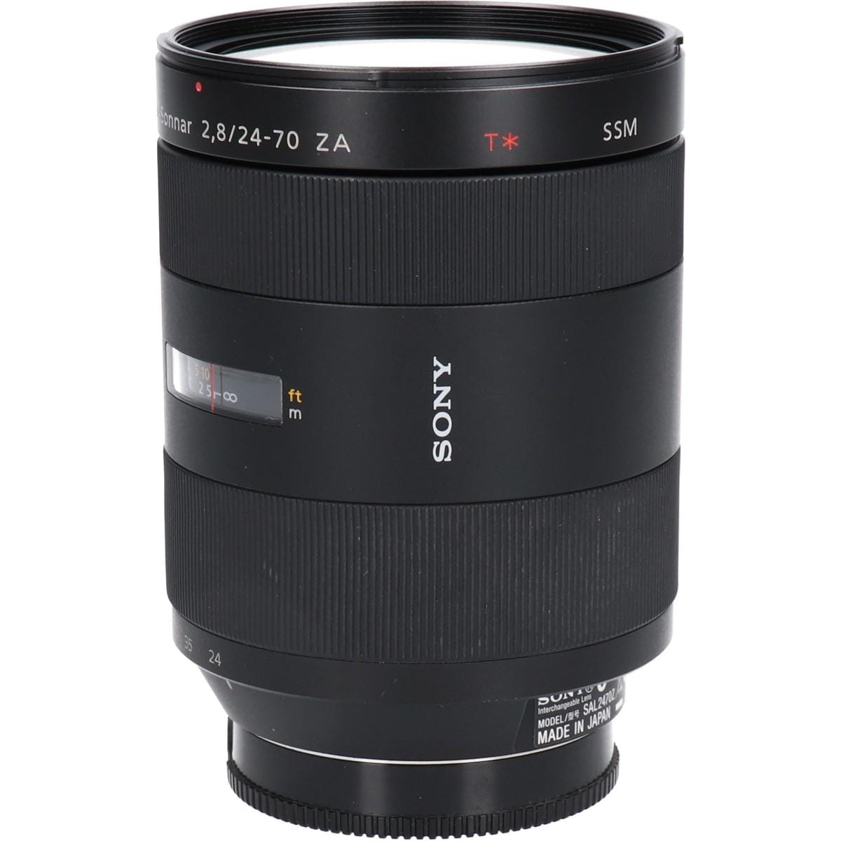 ２４－７０ｍｍ　Ｆ２．８ＺＡ　ＳＳＭ（ＳＡＬ２４７０Ｚ）