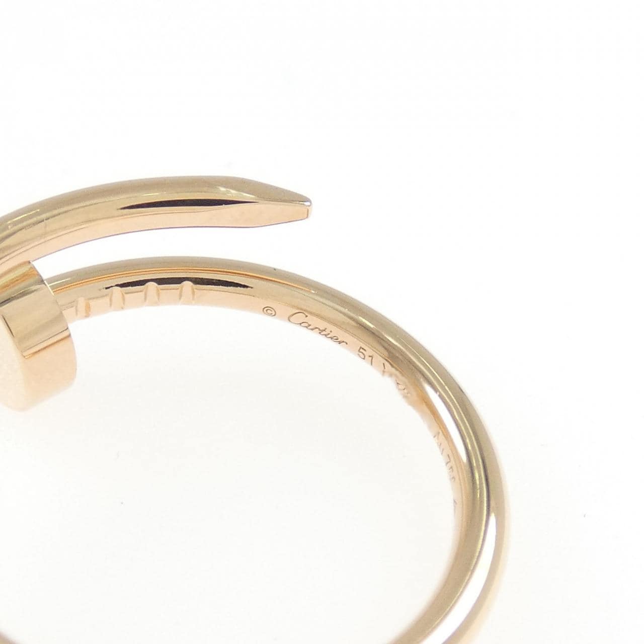 カルティエ ジュスト アン クル スモール リング