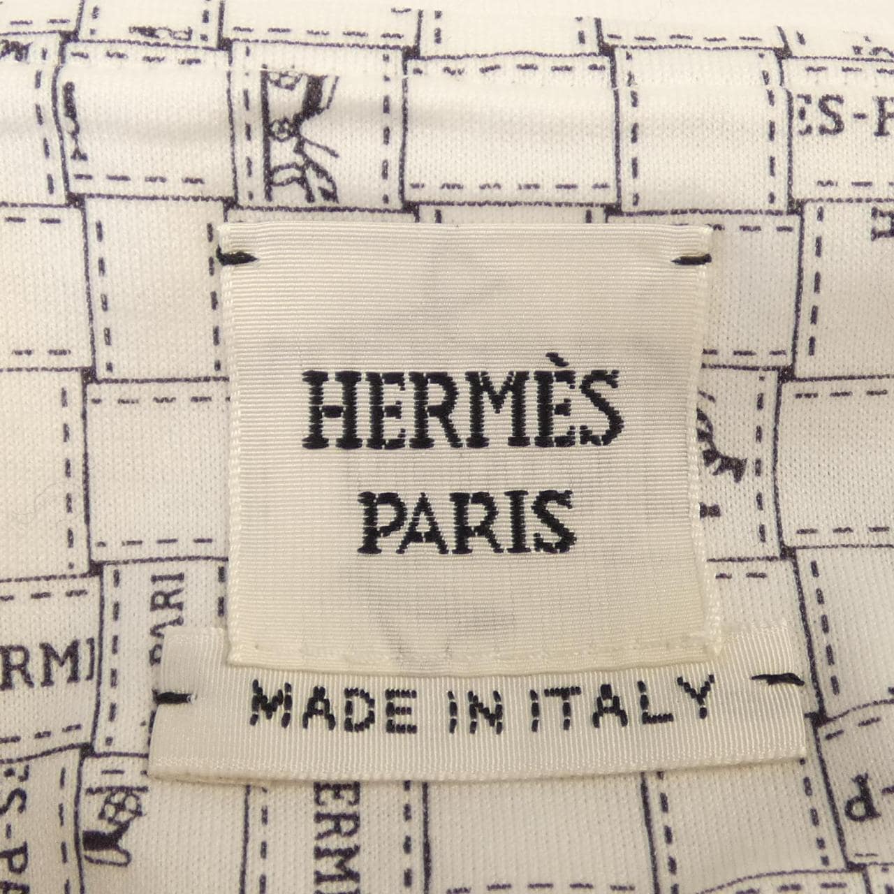 エルメス HERMES BOLDUC AU CARRE ボルデュックチェック 5E4645DK Tシャツ