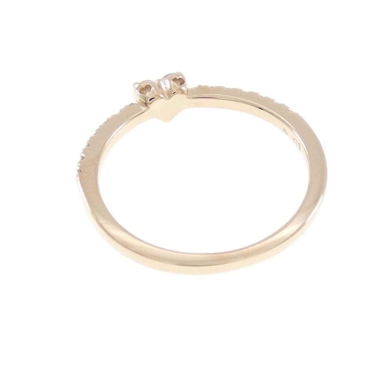 ポンテヴェキオ ハート リング 0.18CT