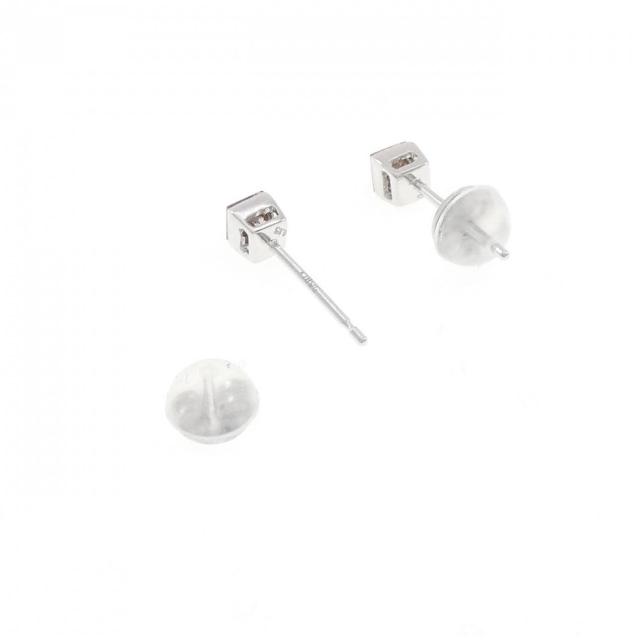 K18WG ダイヤモンド ピアス 0.30CT