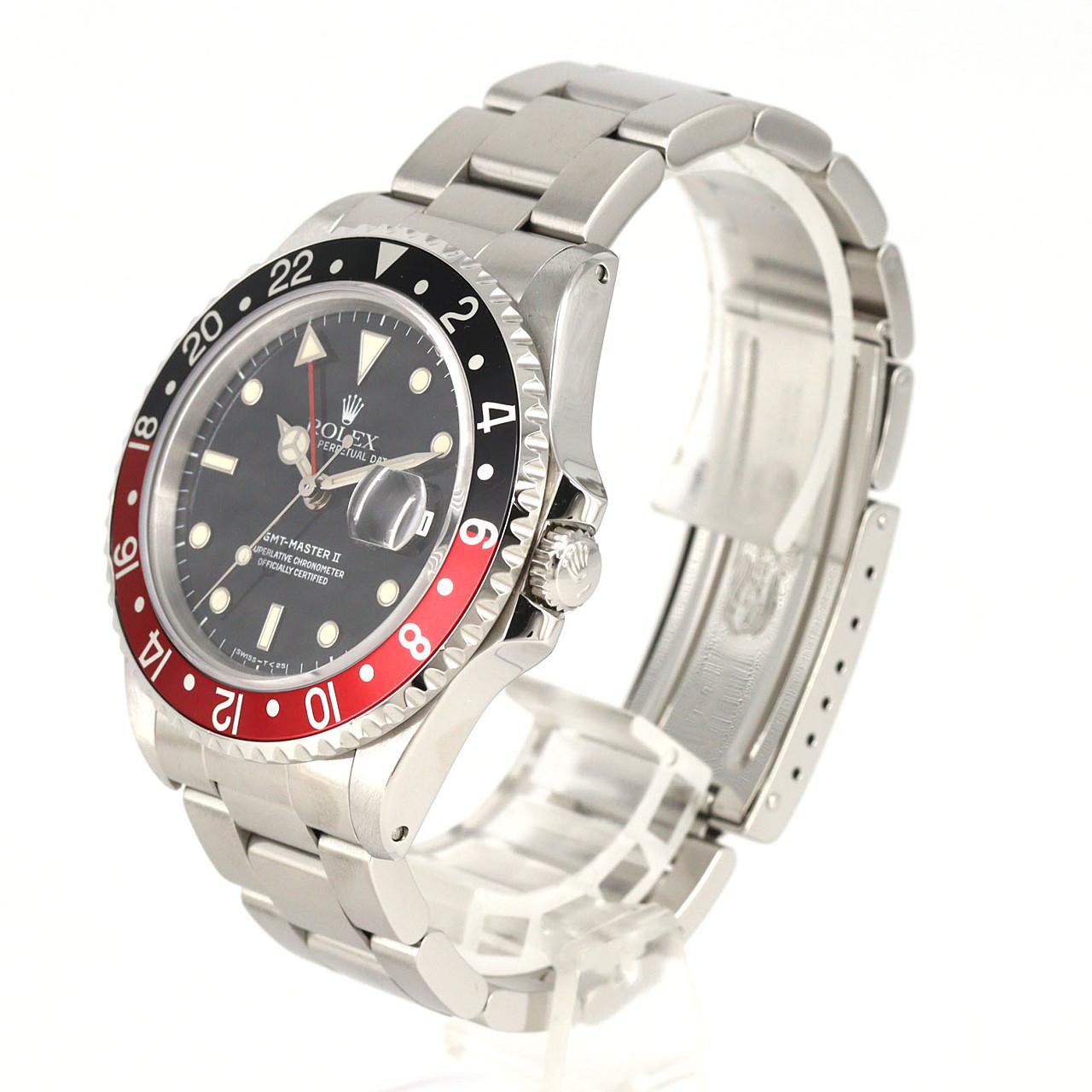 ロレックス GMTマスターⅡ 16710 SS 自動巻 E番