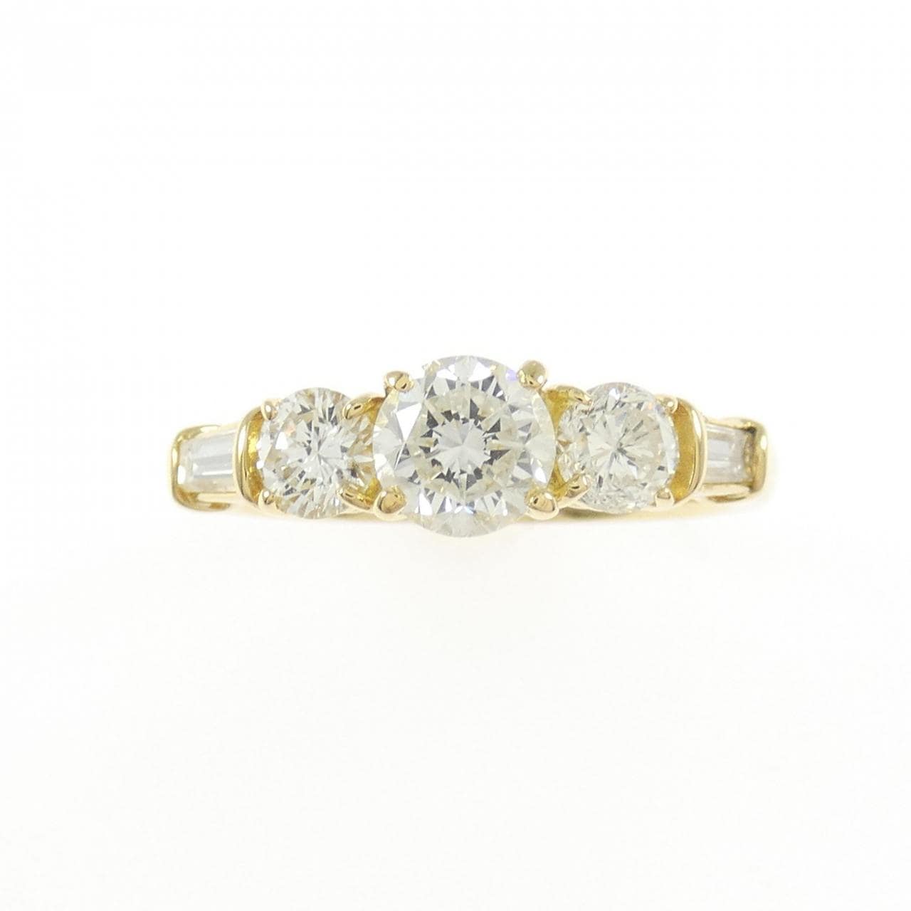 K18YG ダイヤモンド リング 1.00CT