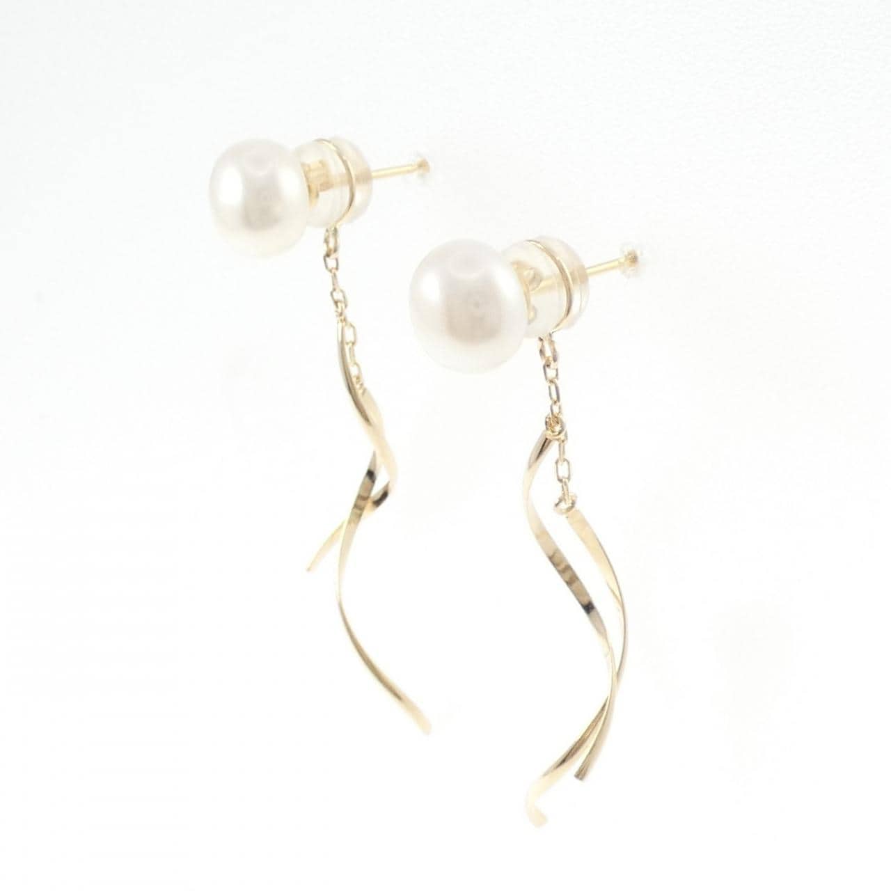 K10YG/K18YG 淡水パール ピアス