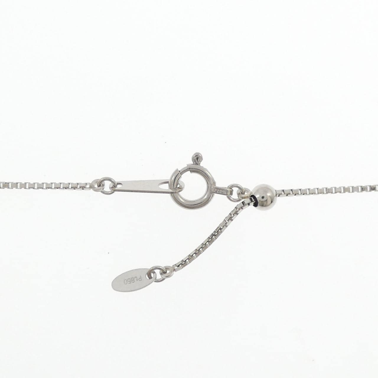 PT900/PT850 ルビー ネックレス 0.75CT