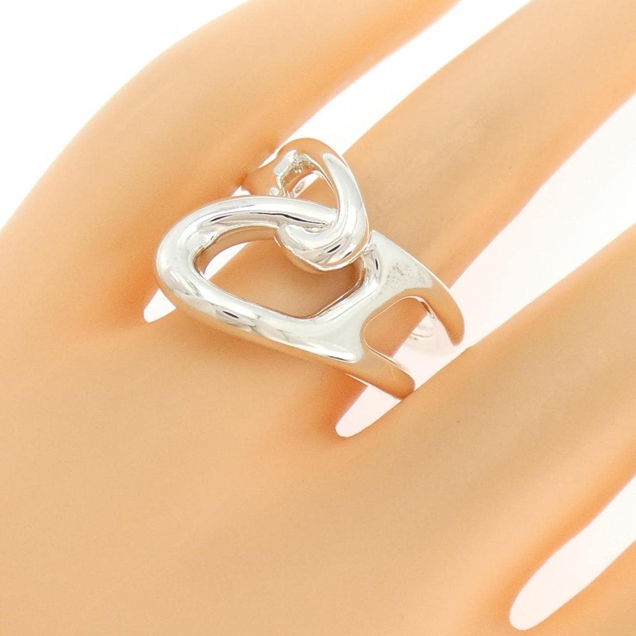 エルメス シェーヌ ダンクル パンク リング