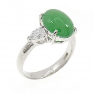 PT900 ヒスイ リング 5.19CT