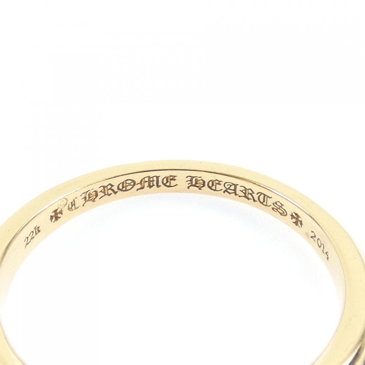 クロムハーツ CHROME HEARTS BABY CLSC DAGGER DMND PAVE 207146021GLD RING