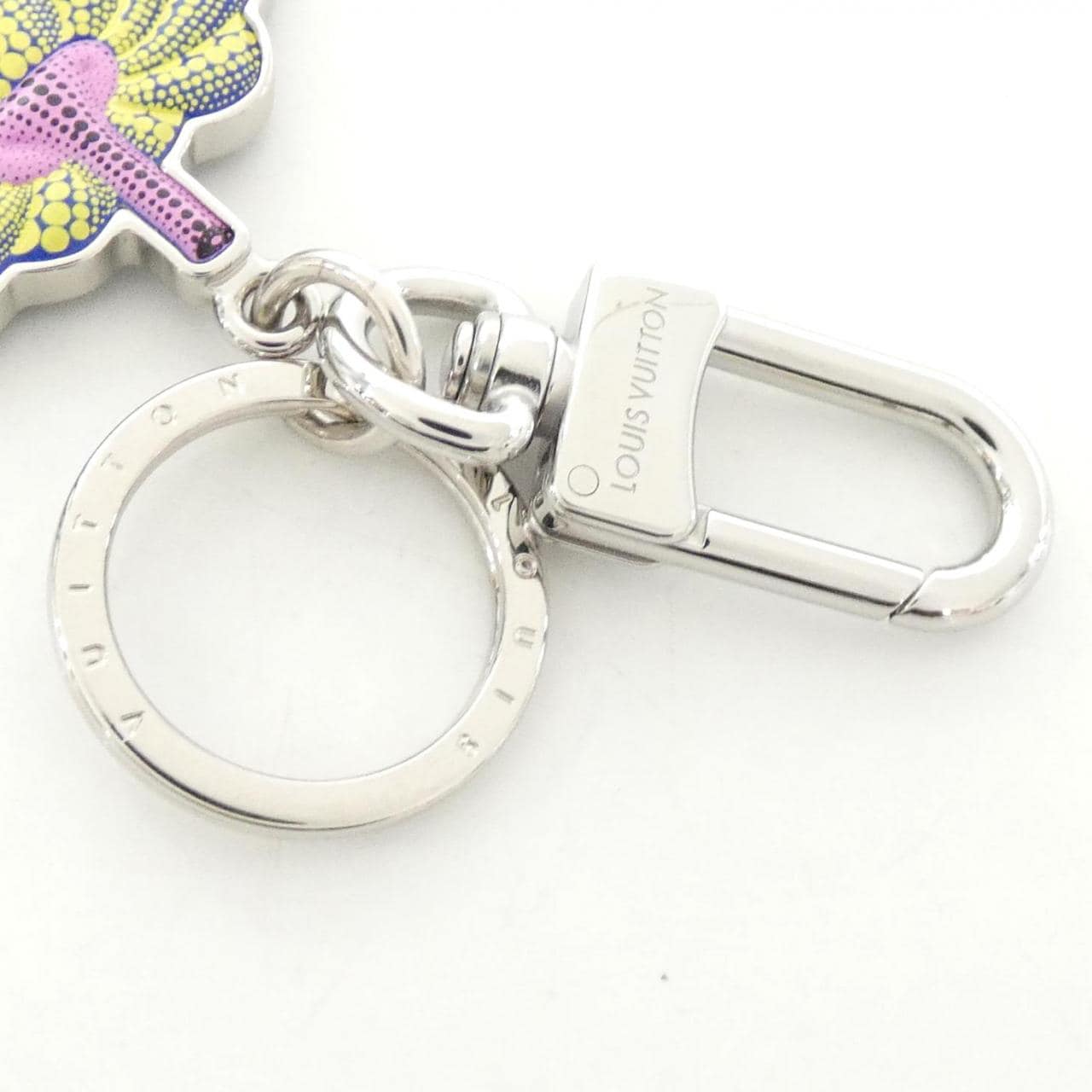 ルイヴィトン (LV X YK) ポルト クレ パンプキン M01103 キーリング