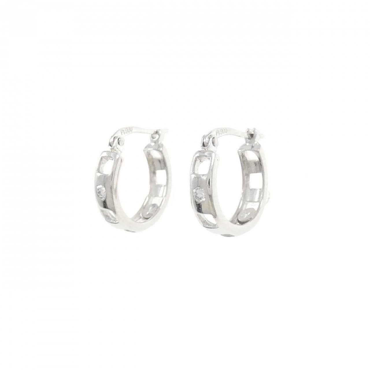 ギンザ タナカ ダイヤモンド ピアス 0.04CT