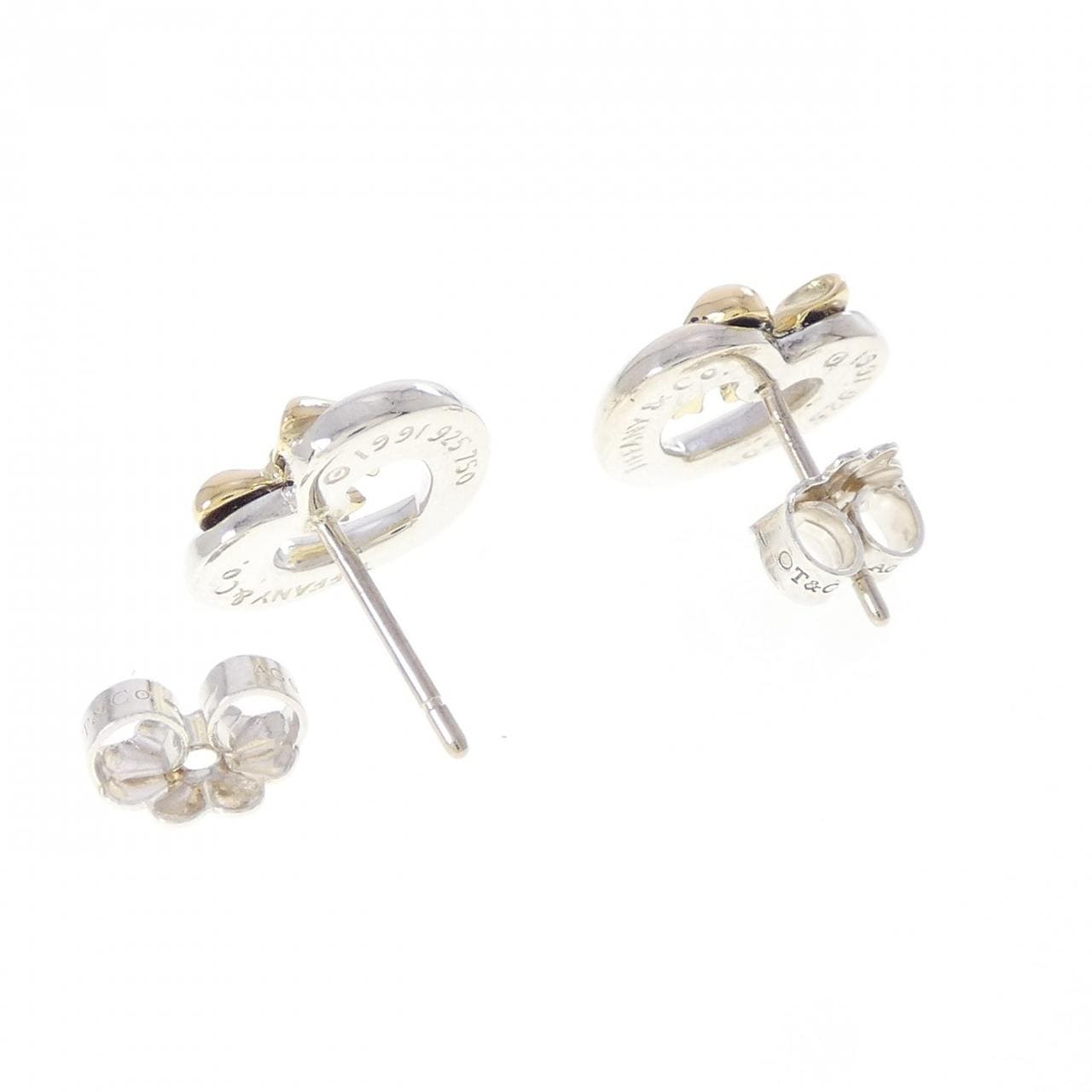【ヴィンテージ】ティファニー 925/750YG ピアス