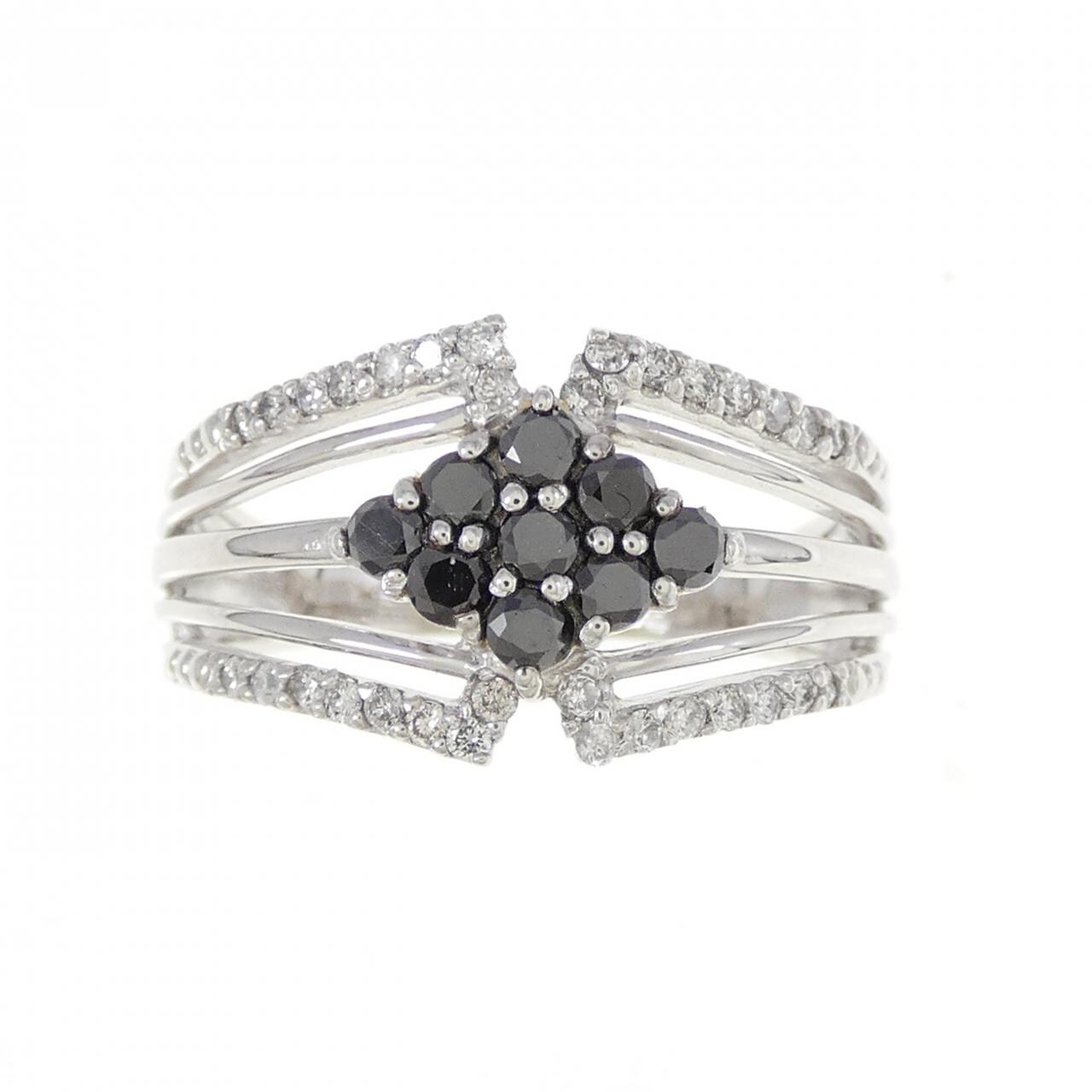K18WG ダイヤモンド リング 0.40CT