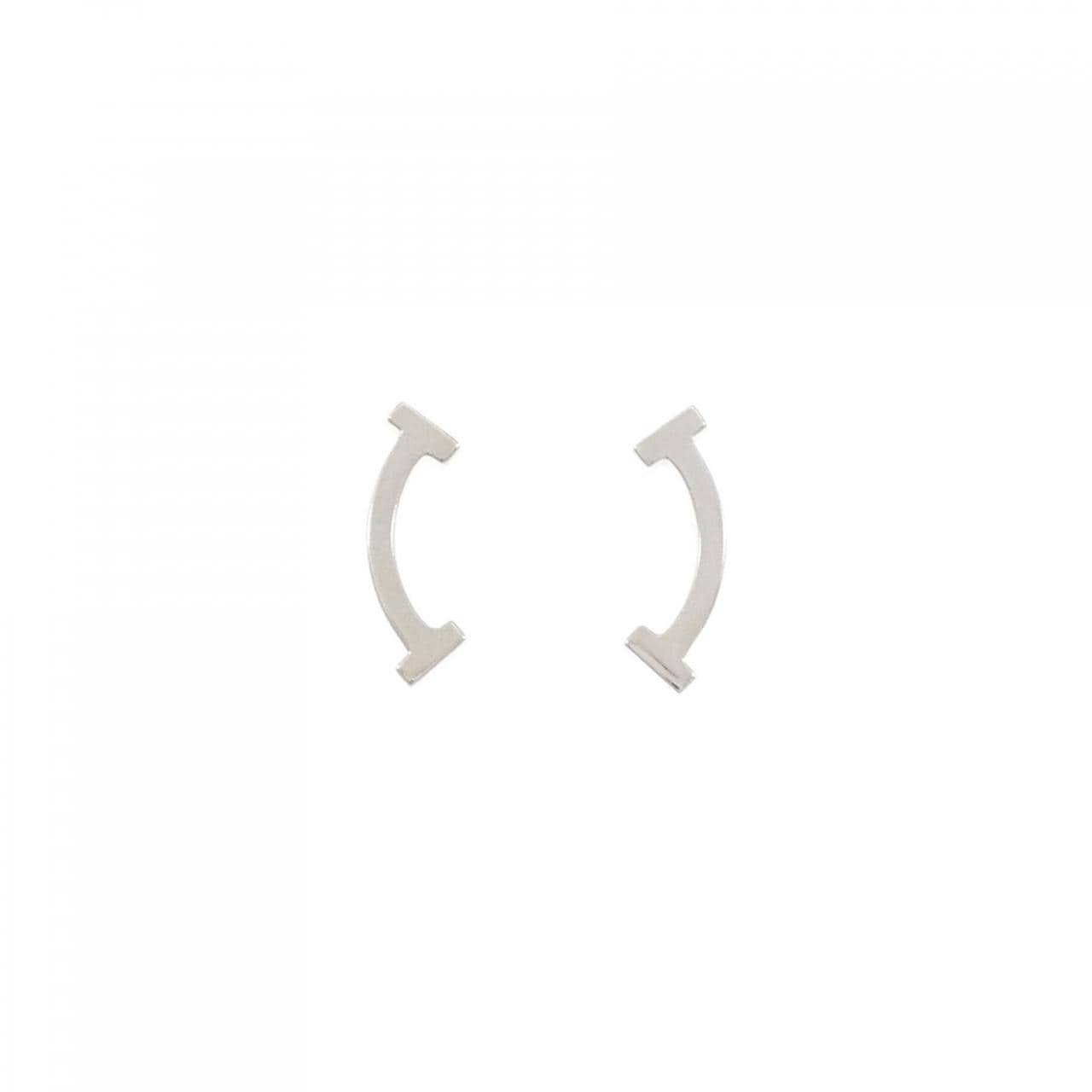 ティファニー Tスマイル ピアス