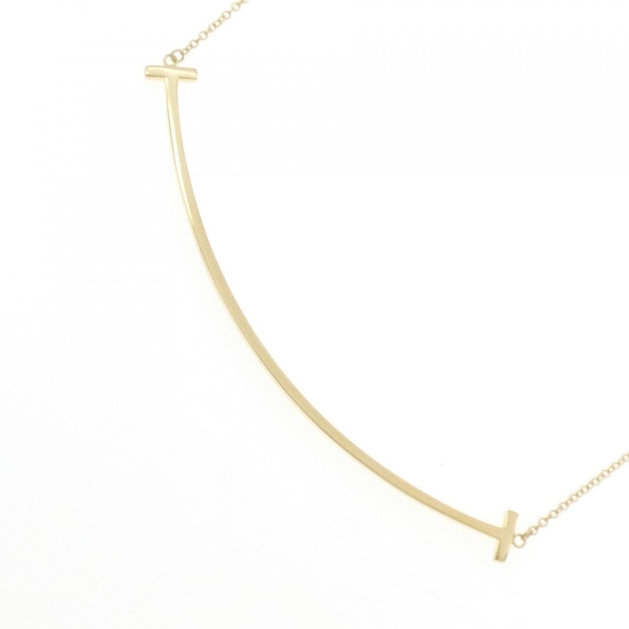 ティファニー Tスマイル ラージ ネックレス