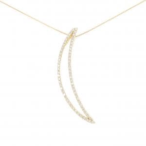 K18YG ダイヤモンド ネックレス 0.80CT