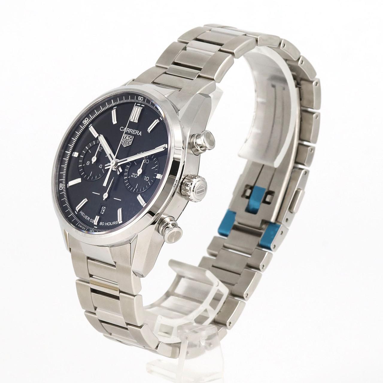 [新品] 泰格豪雅 Carrera Calibre Heuer 02 計時碼錶 CBN2010.BA0642 SS自動上弦