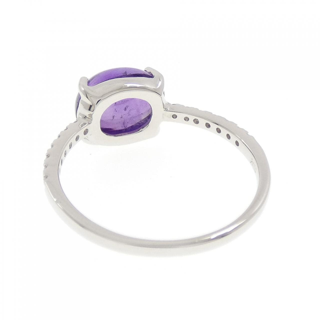 PT950 アメジスト リング 2.11CT