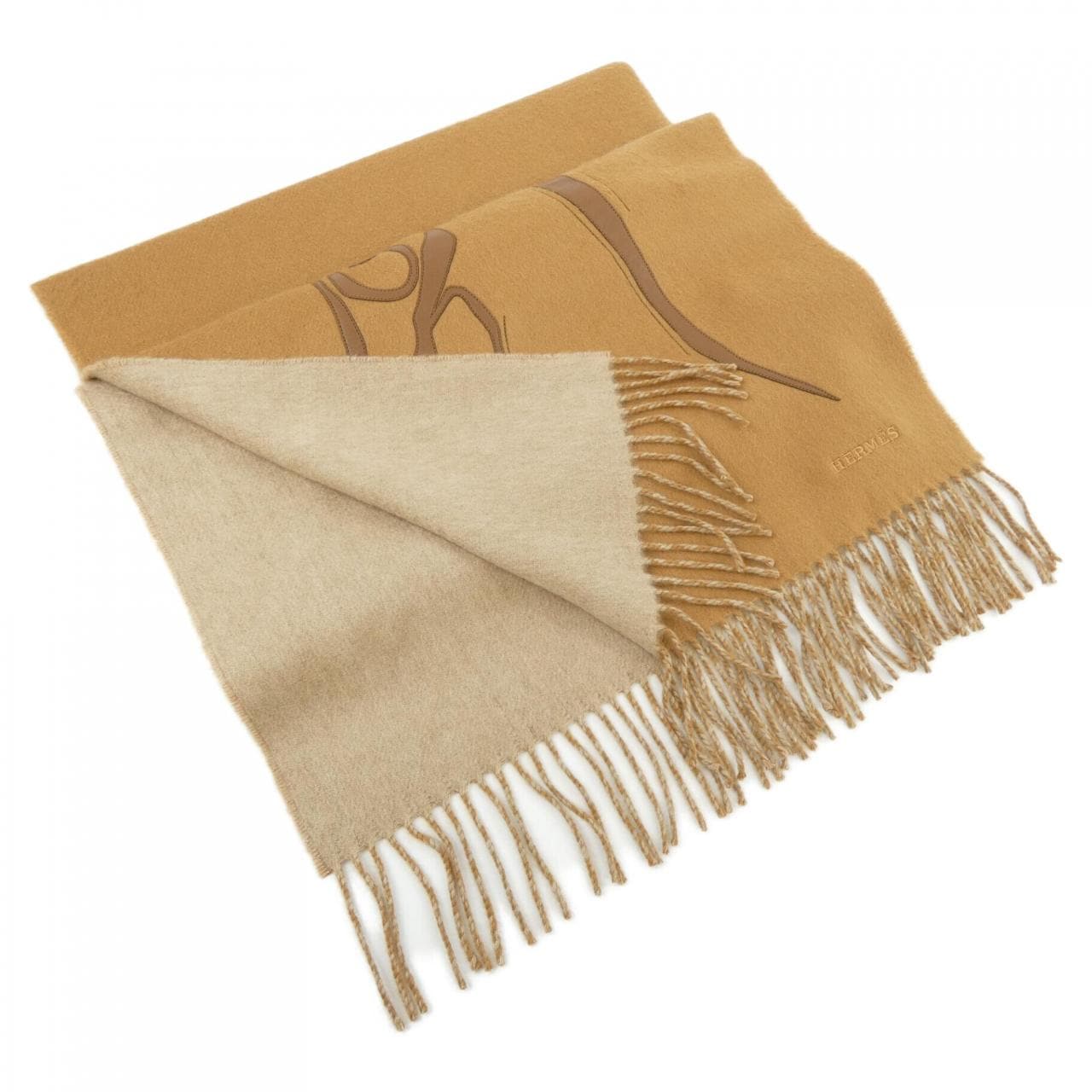 エルメス HERMES CHEVAL AU TRAIT *4007 MUFFLER