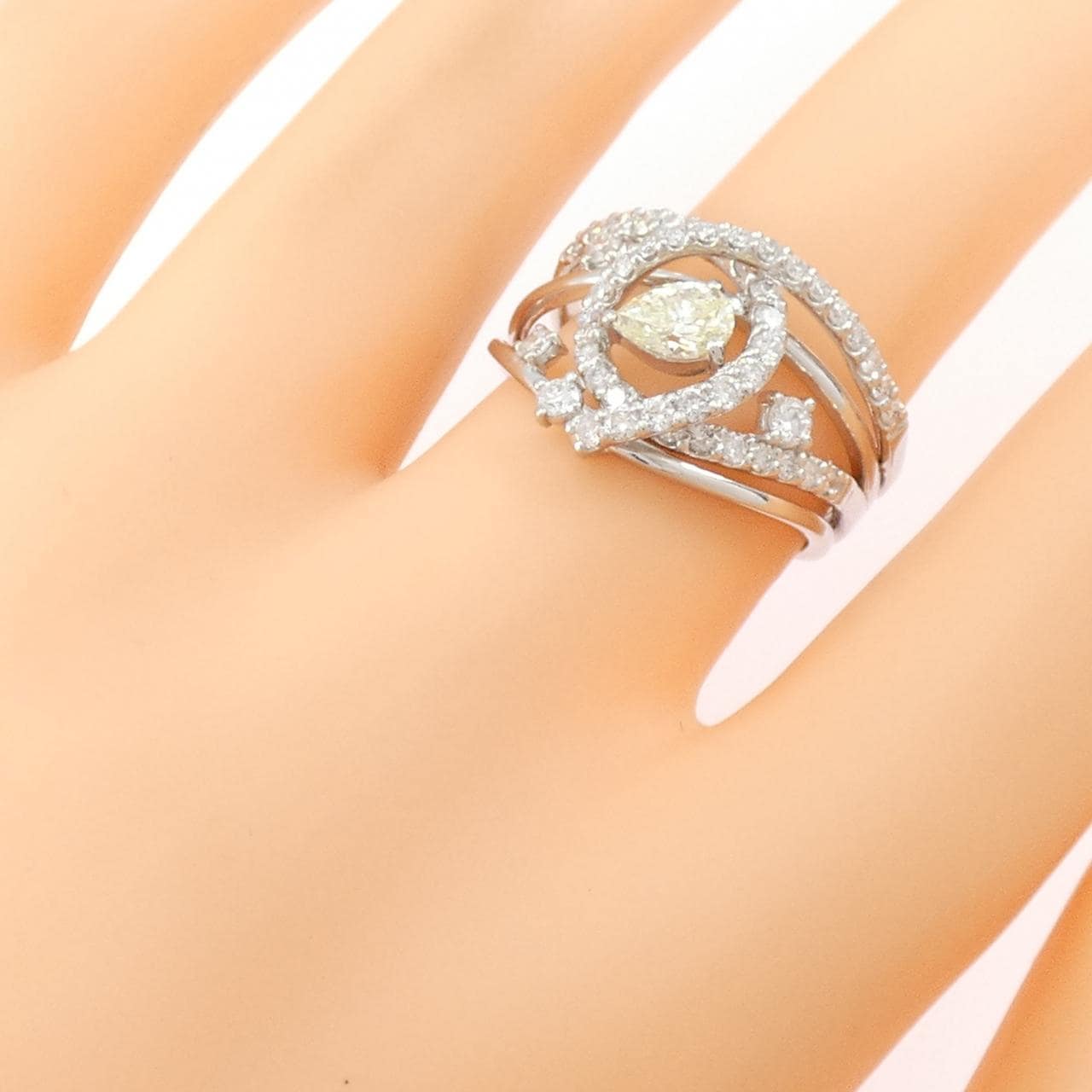 PT900 ダイヤモンド リング 0.415CT