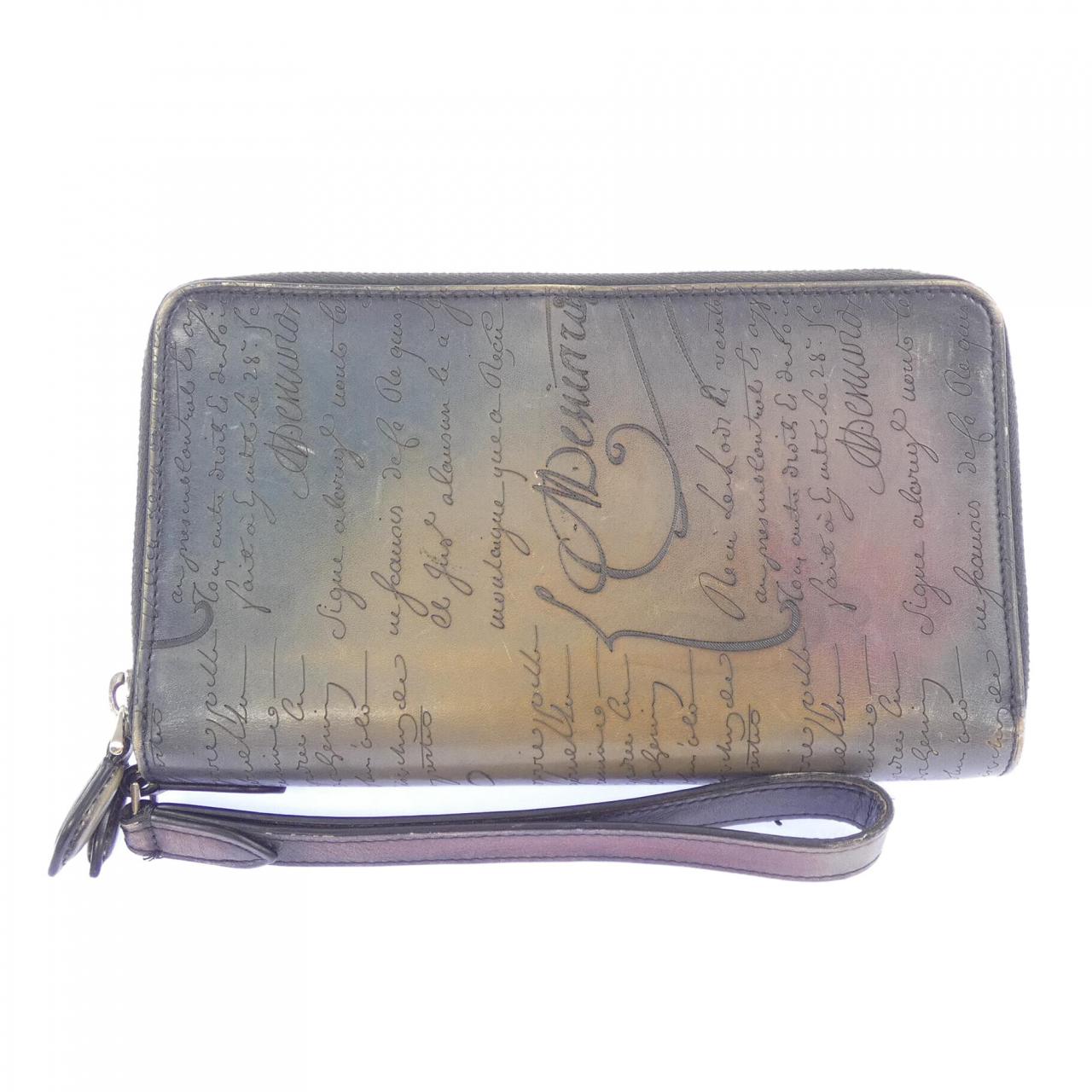 ベルルッティ Berluti タリスクリットレザーロングジップ WALLET