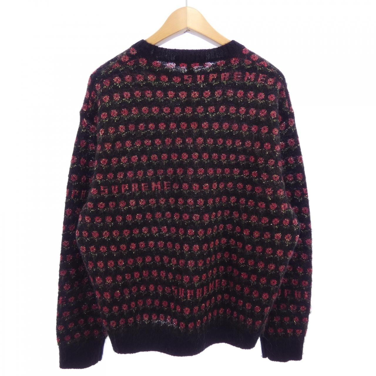 シュプリーム SUPREME Flowers Metallic Sweater ニット