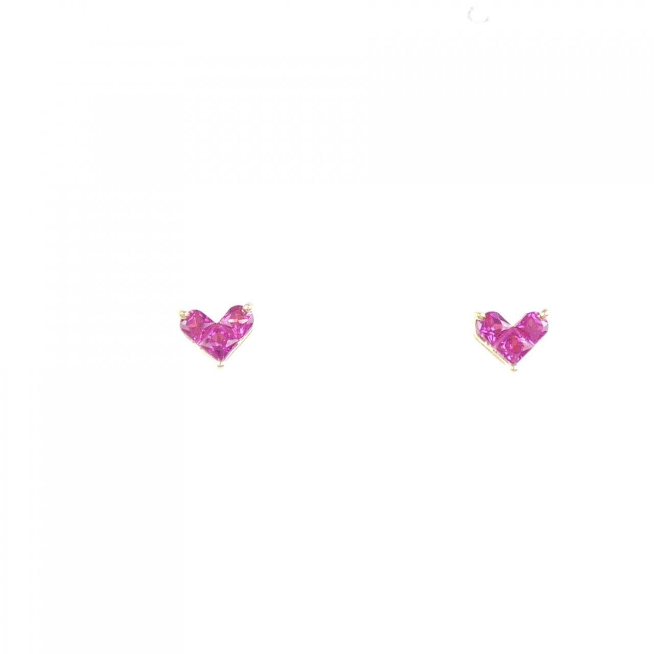 STAR JEWELRY Mysterious Heart Earrings 0.30CT
