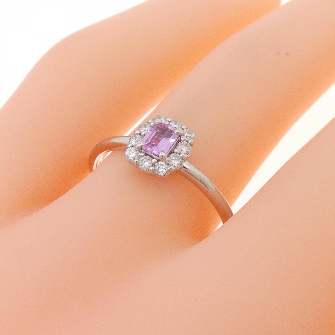 PT900藍寶石戒指0.40CT