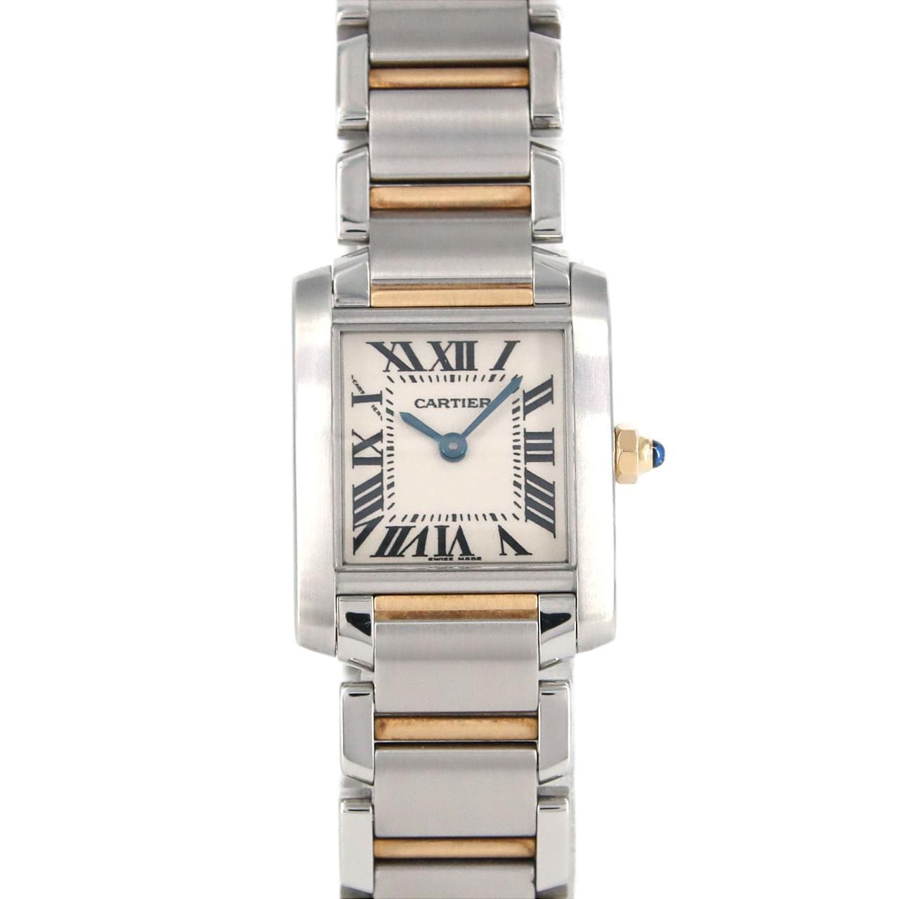 Cartier Tank Francaise SM two tone W51007Q4 SSxYG Quartz