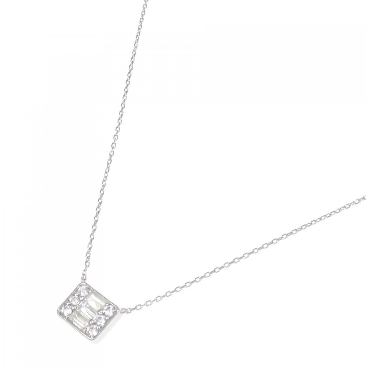 【新品】PT ダイヤモンド ネックレス 0.30CT
