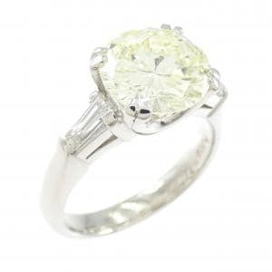 PT900 ダイヤモンド リング 3.027CT VLY VS2 Fair