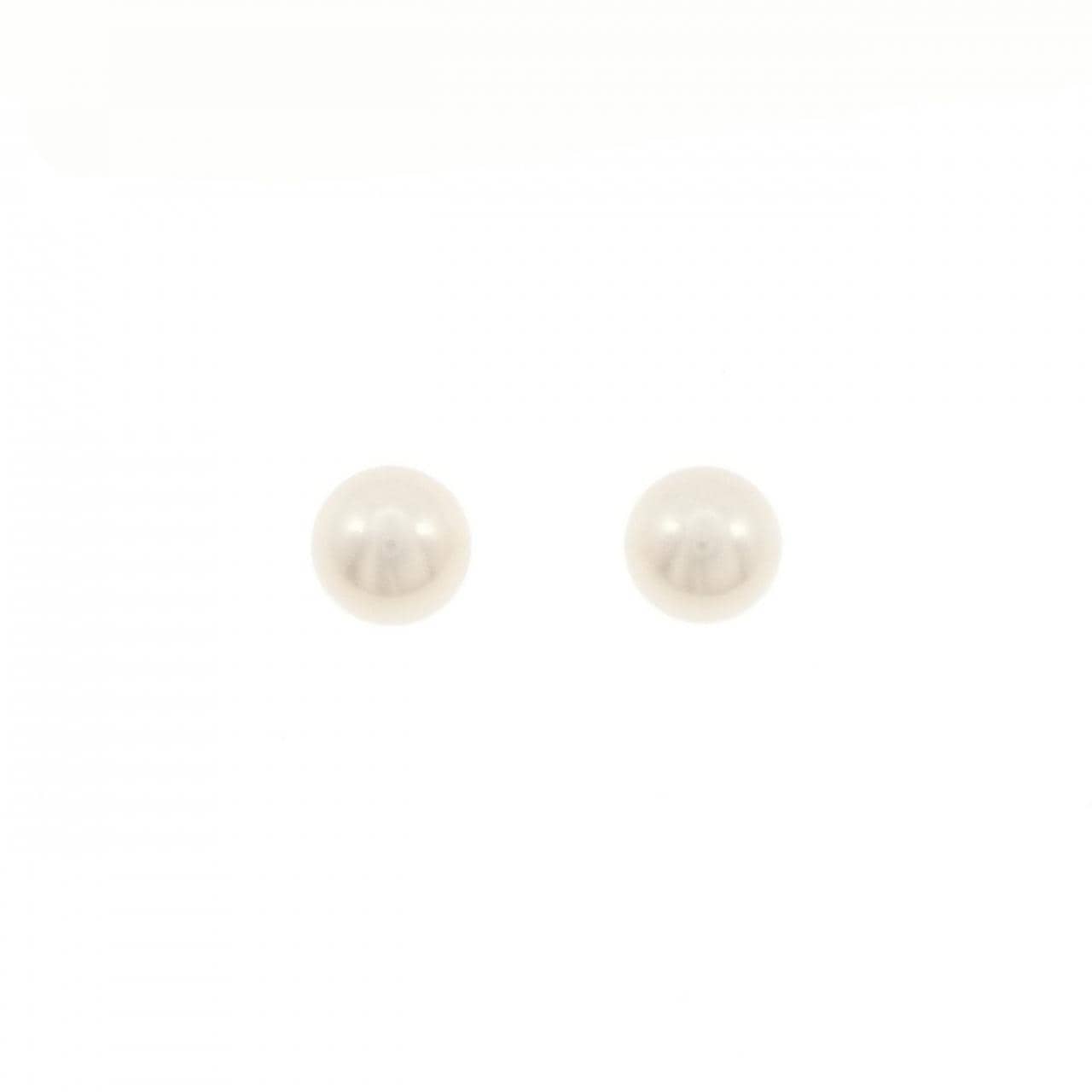 K18YG アコヤパール ピアス 7.7mm