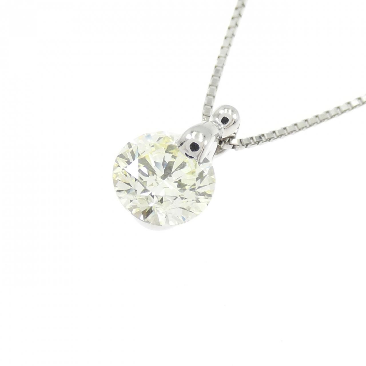 PT900/PT850 ダイヤモンド ネックレス 1.128CT