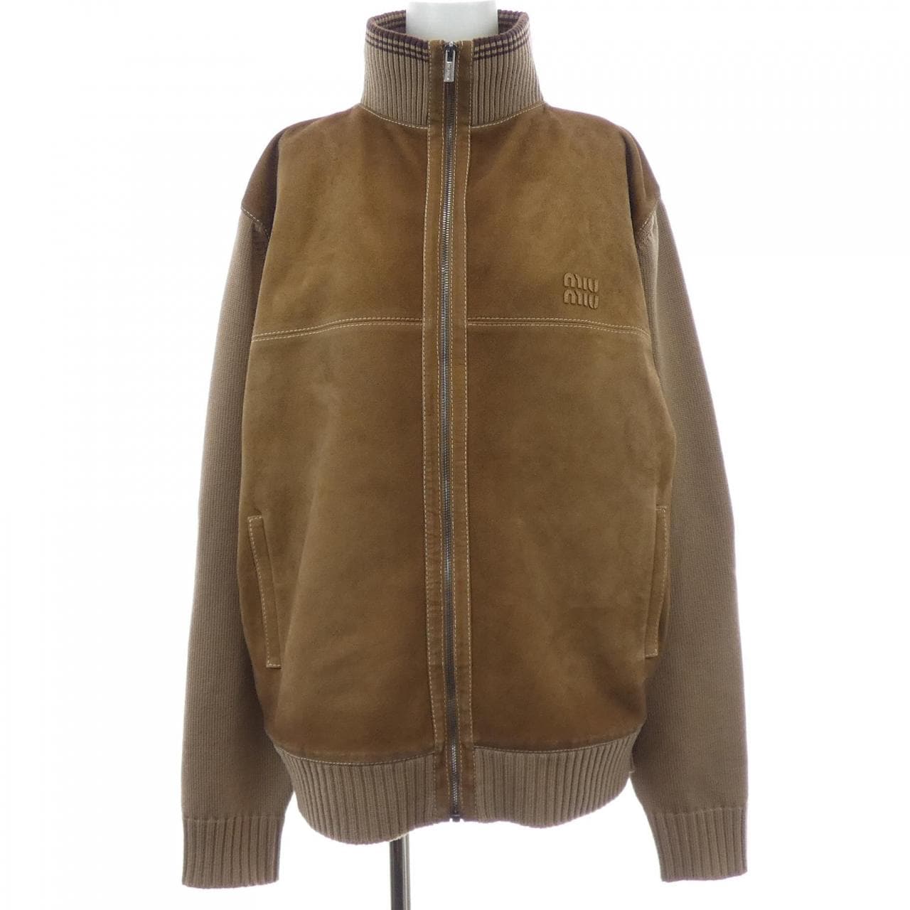 ミュウミュウ MIU MIU MIU MIU ロゴ MMJ150 SOOO 177Q ジャケット